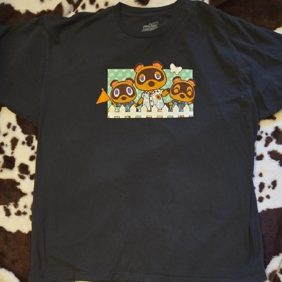 Nintendo Other - Nintendo Black Short Sleeve Tee with Playful Graphic
